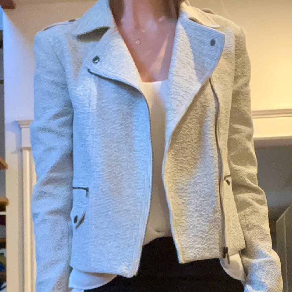 Banana Republic Moto Jacket sz 4